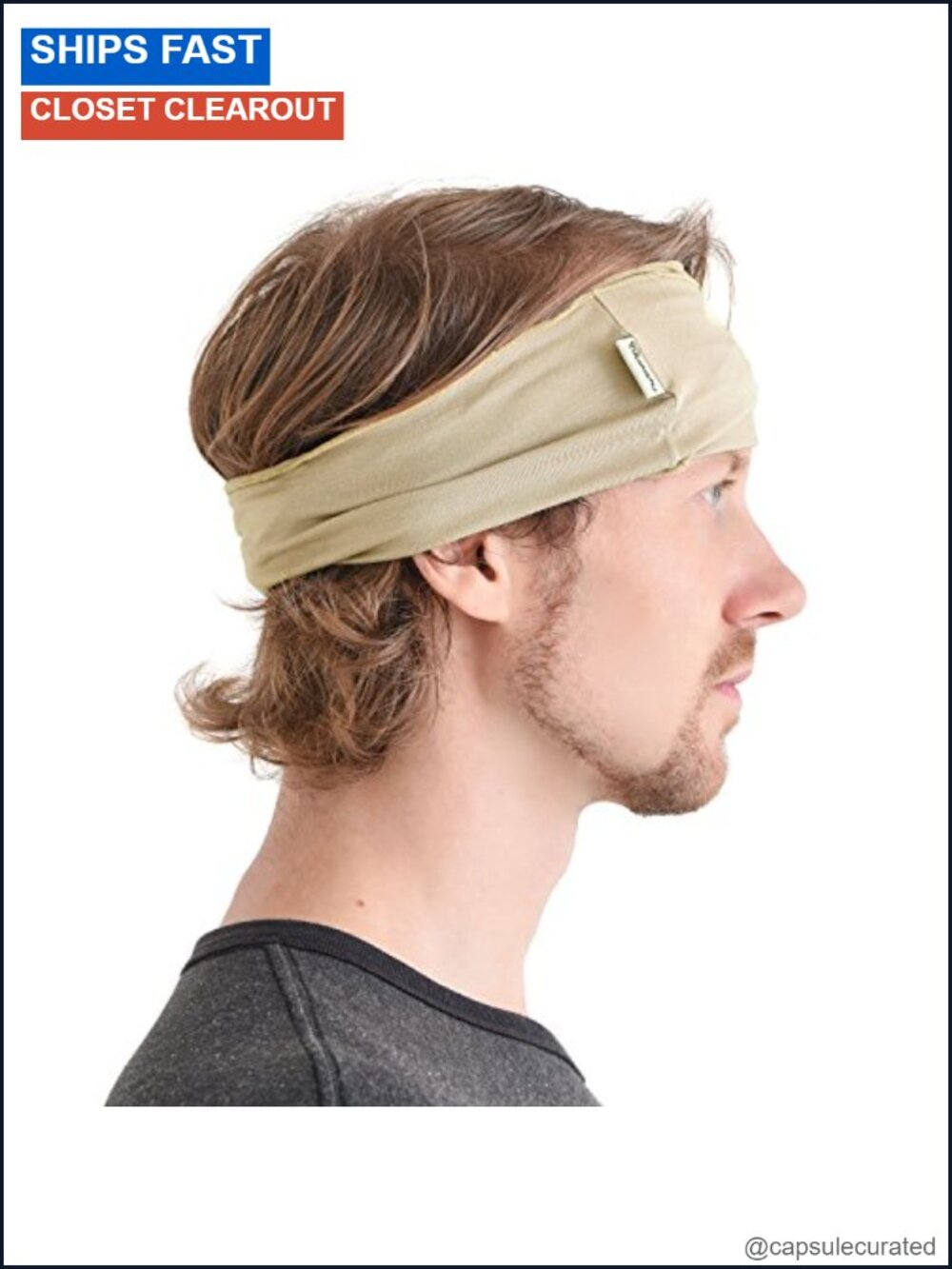 Viscose Blend Elastic Headband for Men Women Workout Sport